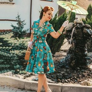 Frida Kahlo 1940ies inspired dress